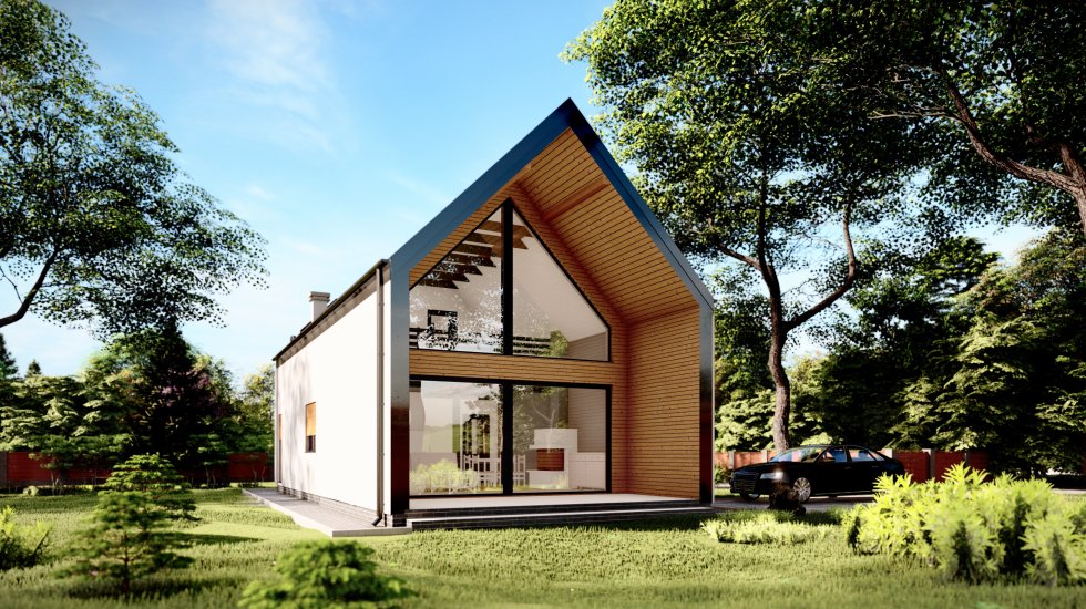 PROJEKT NATURO 3  89,60 m2