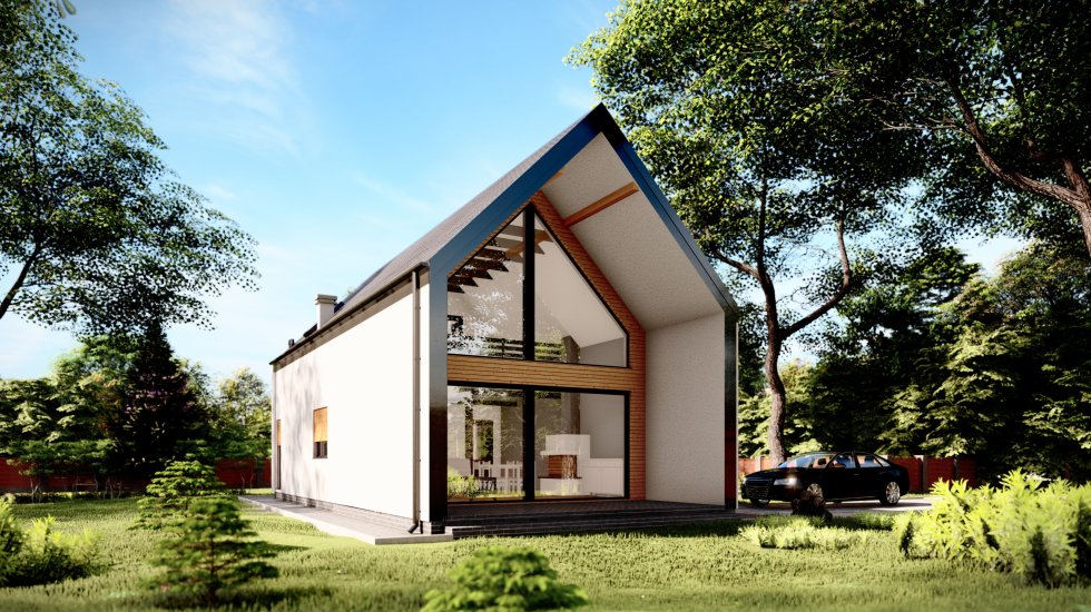 PROJEKT NATURO 3  89,60 m2