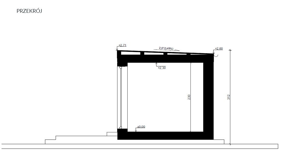 PROJEKT  LIVIO 4 T 22,96 m2